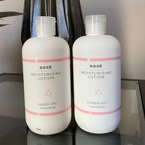 Harper + Ari Rosé Lotion Set of 2 12.5oz bottles